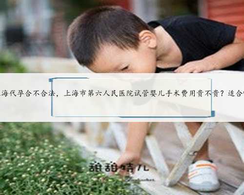 上海代孕合不合法，上海市第六人民医院试管婴儿手术费用贵不贵？适合哪